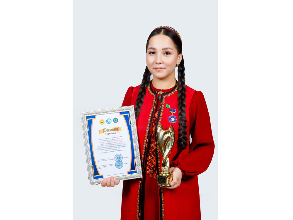 A student of TSU became the winner of the international contest “Best Student of Turkic Peoples”