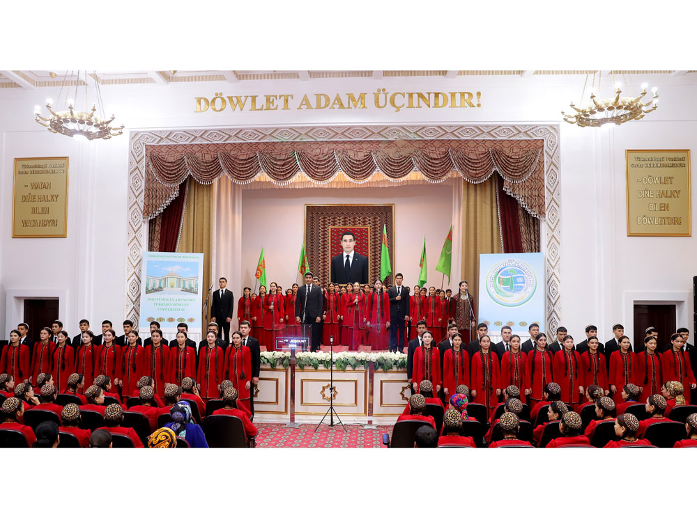 «Galkynyşly Diýarymyza waspymyz, gül Watanyň, şu milletiň nesli biz» atly döredijilik bäsleşigine badalga berildi