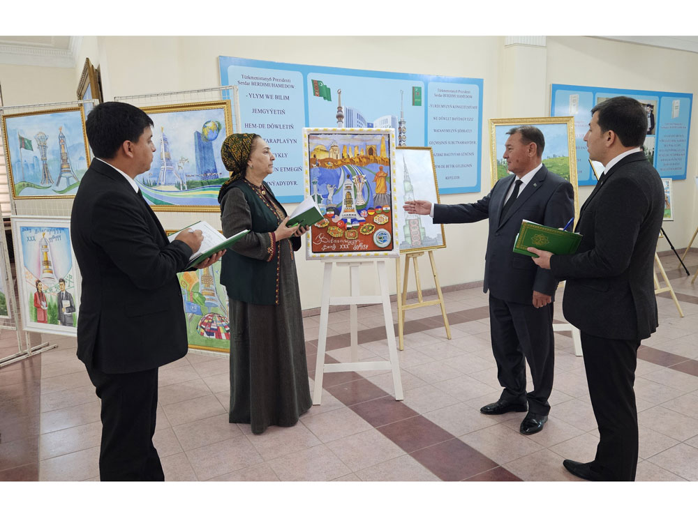 «Watanymyz Bitarap menziller aýdyň» ady bilen surat çekmek bäsleşigi geçirildi