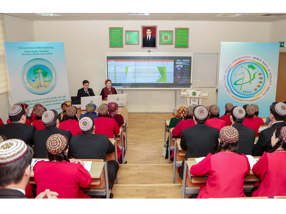 Halkara ylmy-amaly maslahatyň işi bölümçelerde dowam etdirildi