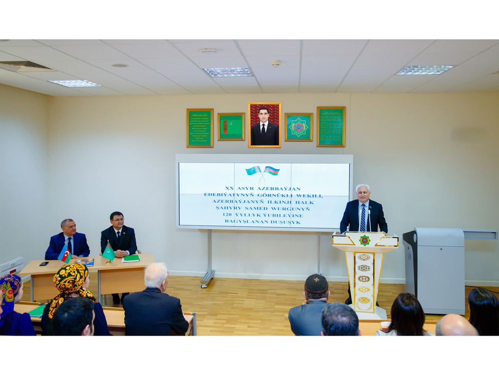 Edebi we ylmy-döredijilik duşuşyk geçirildi